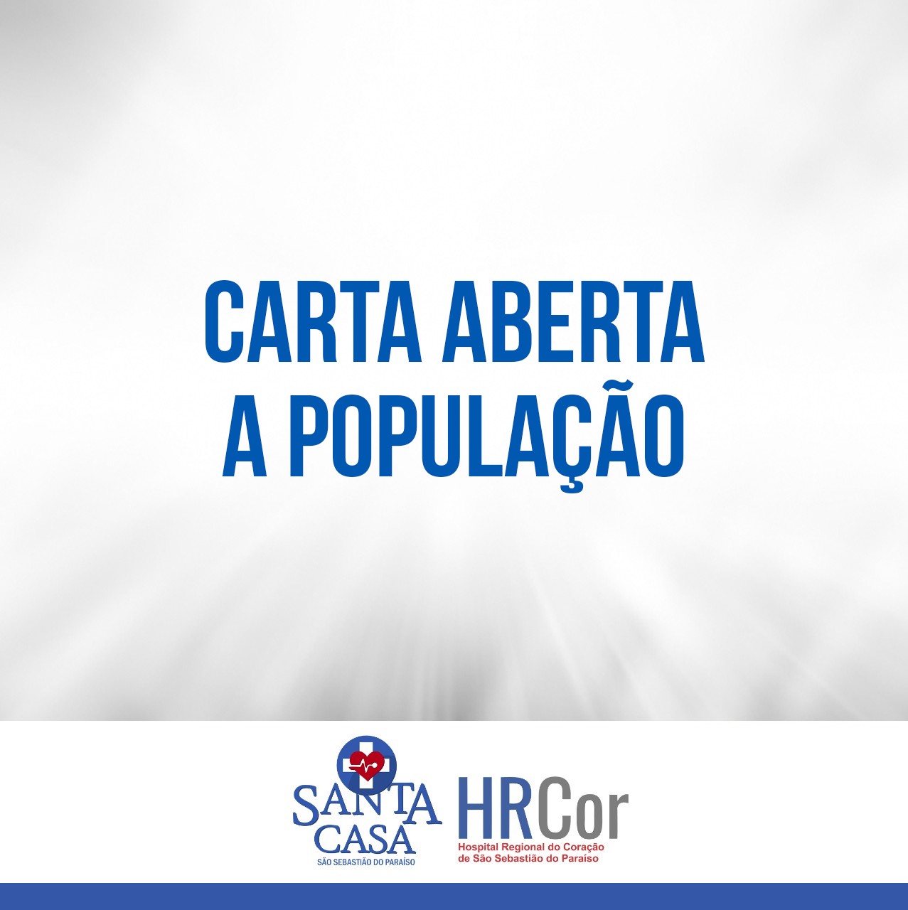 Carta Aberta a População
